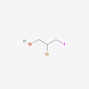 molecular formula C3H6BrIO B14402118 2-Bromo-3-iodopropan-1-ol CAS No. 88380-84-1
