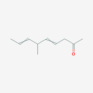 molecular formula C10H16O B14402221 6-Methylnona-4,7-dien-2-one CAS No. 88691-59-2