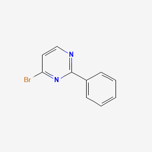 molecular formula C10H7BrN2 B1440225 4-Bromo-2-phenylpyrimidine CAS No. 1086381-99-8