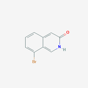molecular formula C9H6BrNO B1440230 8-Bromoisoquinolin-3-ol CAS No. 608515-49-7