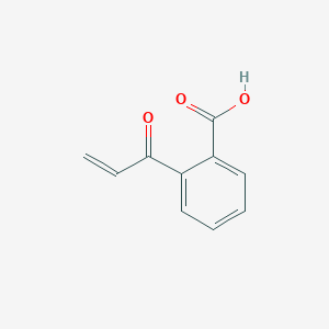 molecular formula C10H8O3 B14402305 2-Acryloylbenzoic acid CAS No. 88238-55-5