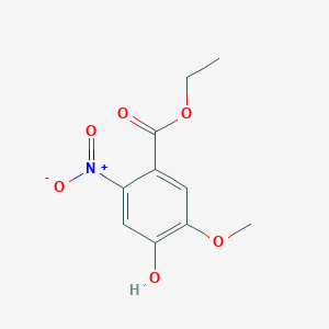 4-Hydroxy-5-methoxy-2-nitrobenzoic acid ethyl ester