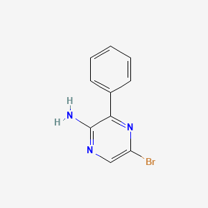 5-Bromo-3-phenylpyrazin-2-amine