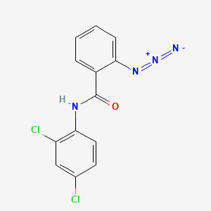 molecular formula C13H8Cl2N4O B14402433 2-Azido-N-(2,4-dichlorophenyl)benzamide CAS No. 88279-14-5