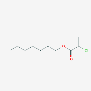 molecular formula C10H19ClO2 B14402697 Heptyl 2-chloropropanoate CAS No. 86711-77-5