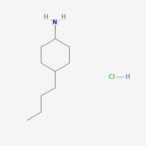 molecular formula C10H22ClN B1440277 4-丁基环己胺盐酸盐 CAS No. 1209395-89-0