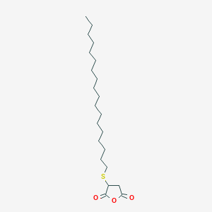 molecular formula C22H40O3S B14402803 3-(Octadecylsulfanyl)oxolane-2,5-dione CAS No. 85927-35-1