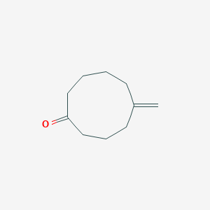 molecular formula C10H16O B14402826 5-Methylidenecyclononan-1-one CAS No. 87362-57-0