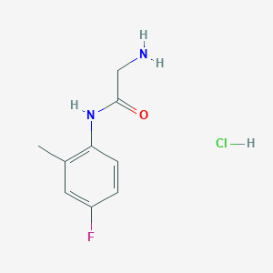 N~1~-(4-Fluoro-2-methylphenyl)glycinamide hydrochloride