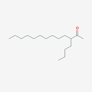 molecular formula C17H34O B14402831 3-Butyltridecan-2-one CAS No. 89355-11-3