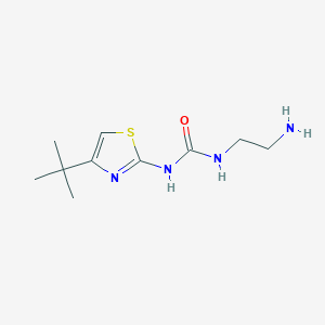 1-(2-Aminoethyl)-3-(4-tert-butylthiazol-2-YL)urea