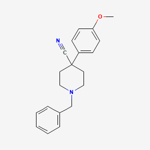 1-Benzyl-4-(4-methoxyphenyl)piperidine-4-carbonitrile