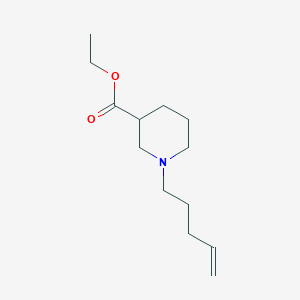Ethyl 1-(pent-4-enyl)piperidine-3-carboxylate