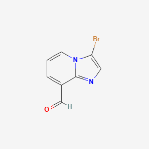 3-Bromoimidazo[1,2-a]pyridine-8-carbaldehyde