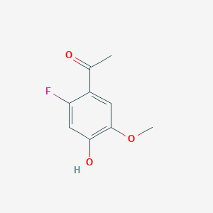 1-(2-Fluoro-4-hydroxy-5-methoxyphenyl)ethanone