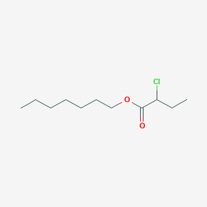 molecular formula C11H21ClO2 B14403137 Heptyl 2-chlorobutanoate CAS No. 88395-75-9