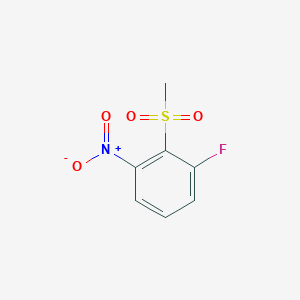3-Fluoro-2-(methylsulfonyl)nitrobenzene
