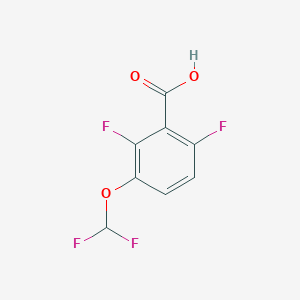 3-(Difluoromethoxy)-2,6-difluorobenzoic acid