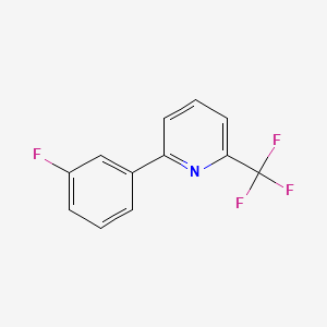 2-(3-Fluorophenyl)-6-(trifluoromethyl)pyridine