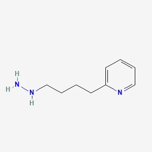 2-(4-Hydrazinylbutyl)pyridine