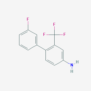 3'-Fluoro-2-(trifluoromethyl)biphenyl-4-amine
