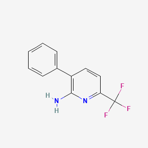 2-Amino-3-phenyl-6-(trifluoromethyl)pyridine