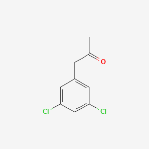 molecular formula C9H8Cl2O B1440342 1-(3,5-Dichlorophenyl)propan-2-one CAS No. 205826-74-0