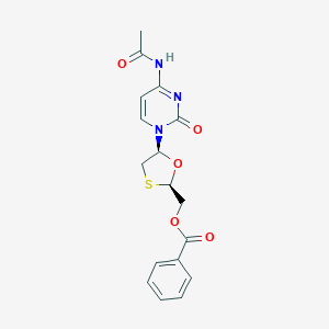 molecular formula C17H17N3O5S B144035 N-Acetyl O-Benzyl Lamivudine CAS No. 1091585-30-6