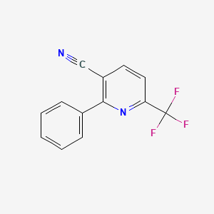3-Cyano-2-phenyl-6-(trifluoromethyl)pyridine