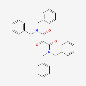 molecular formula C31H28N2O3 B14403549 N~1~,N~1~,N~3~,N~3~-Tetrabenzyl-2-oxopropanediamide CAS No. 87898-63-3