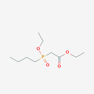 molecular formula C10H21O4P B14403558 Ethyl [butyl(ethoxy)phosphoryl]acetate CAS No. 84858-81-1