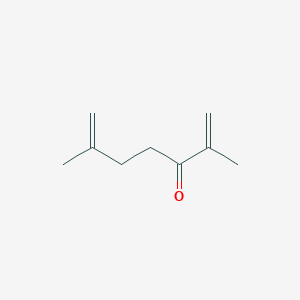 molecular formula C9H14O B14403608 2,6-Dimethylhepta-1,6-dien-3-one CAS No. 84465-66-7