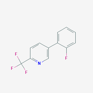 5-(2-Fluorophenyl)-2-(trifluoromethyl)pyridine