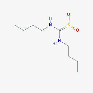 molecular formula C9H20N2O2S B14403629 Thiourea, N,N'-dibutyl-, S,S-dioxide CAS No. 88644-63-7