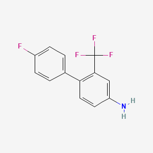 4'-Fluoro-2-(trifluoromethyl)biphenyl-4-amine