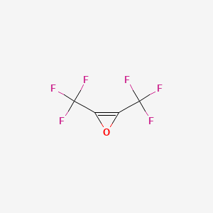 molecular formula C4F6O B14403716 Bis(trifluoromethyl)oxirene CAS No. 84802-91-5