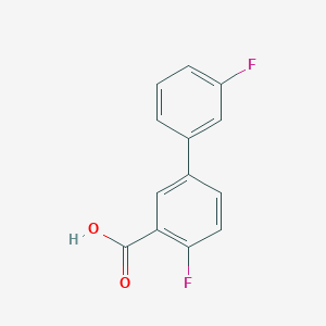 molecular formula C13H8F2O2 B1440372 3',4-Difluoro-[1,1'-biphenyl]-3-carboxylic acid CAS No. 1178958-75-2
