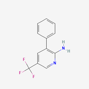 2-Amino-3-phenyl-5-(trifluoromethyl)pyridine