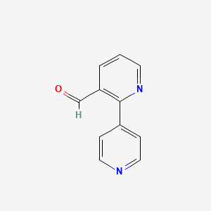 2-(Pyridin-4-yl)nicotinaldehyde