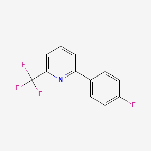 2-(4-Fluorophenyl)-6-(trifluoromethyl)pyridine
