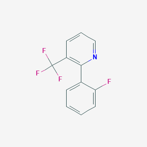 2-(2-Fluorophenyl)-3-(trifluoromethyl)pyridine