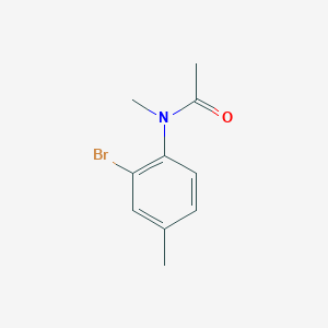 molecular formula C10H12BrNO B14403857 N-(2-Bromo-4-methylphenyl)-N-methylacetamide CAS No. 87995-51-5