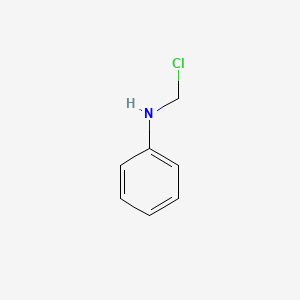 molecular formula C7H8ClN B14404119 N-(Chloromethyl)aniline CAS No. 85354-97-8