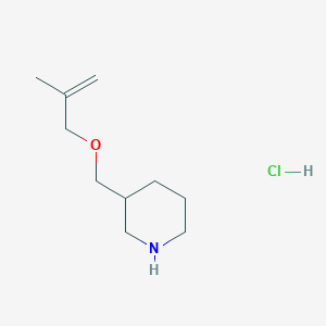 2-Methyl-2-propenyl 3-piperidinylmethyl ether hydrochloride