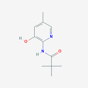 N-(3-hydroxy-5-methylpyridin-2-yl)pivalamide