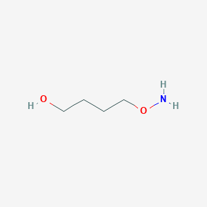 molecular formula C4H11NO2 B14404280 1-Butanol, 4-(aminooxy)- CAS No. 87903-55-7