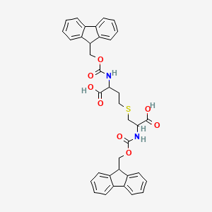 molecular formula C37H34N2O8S B1440429 Di-Fmoc-DL-cystathionine CAS No. 1452573-76-0