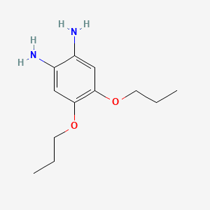 molecular formula C12H20N2O2 B14404453 4,5-Dipropoxybenzene-1,2-diamine CAS No. 86723-15-1