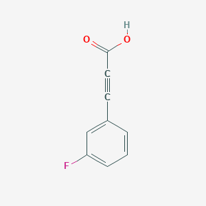 3-(3-Fluorophenyl)prop-2-ynoic acid
