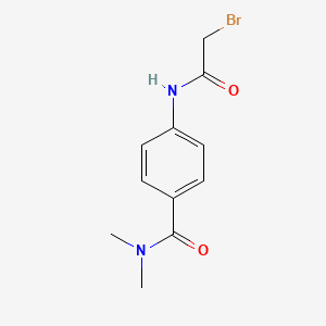 4-[(2-Bromoacetyl)amino]-N,N-dimethylbenzamide